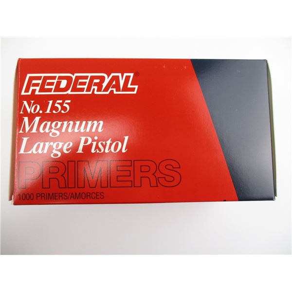 FEDERAL MAGNUM LARGE PISTOL PRIMERS
