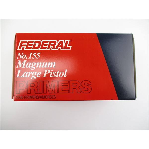 FEDERAL MAGNUM LARGE PISTOL PRIMERS