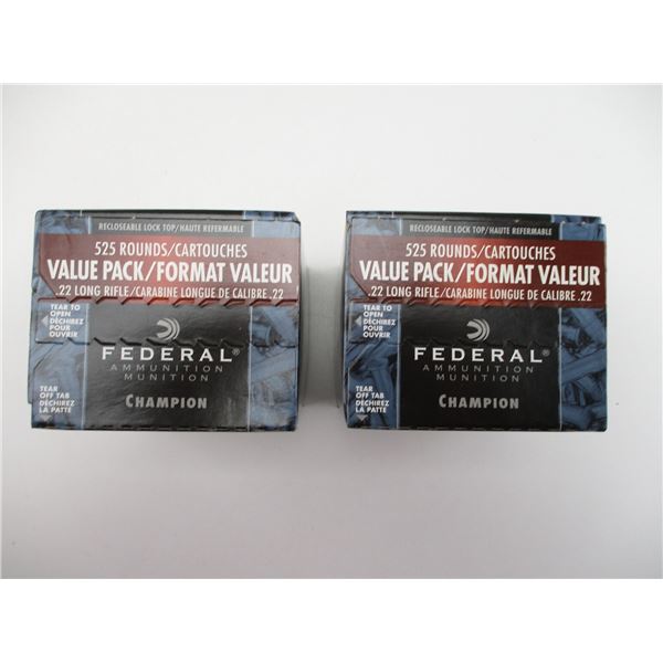 FEDERAL CHAMPION .22 LR AMMO