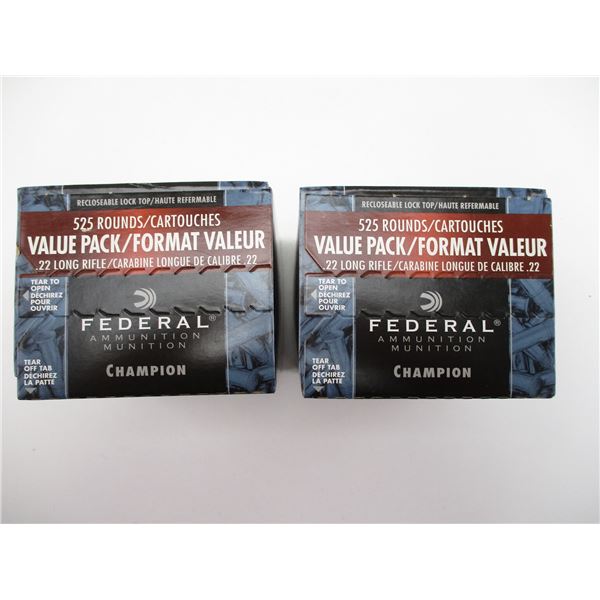 FEDERAL CHAMPION .22 LR AMMO
