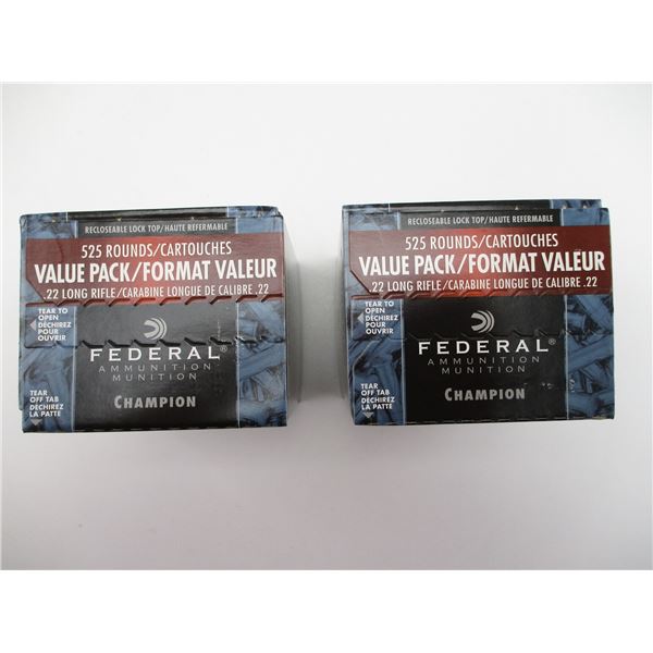 FEDERAL CHAMPION .22 LR AMMO