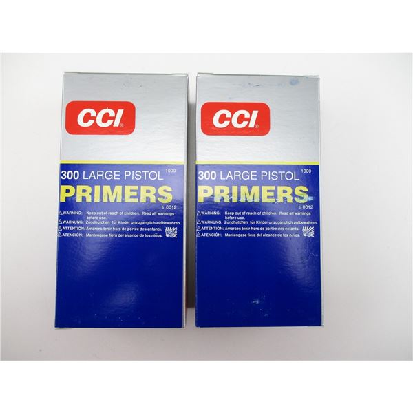 CCI LARGE PISTOL PRIMERS