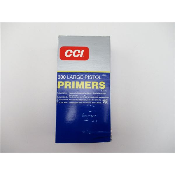 CCI LARGE PISTOL PRIMERS