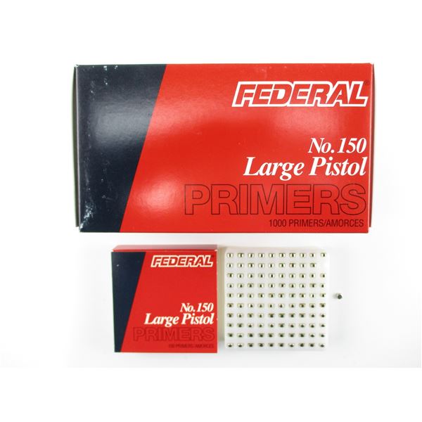 FEDERAL LARGE PISTOL PRIMERS