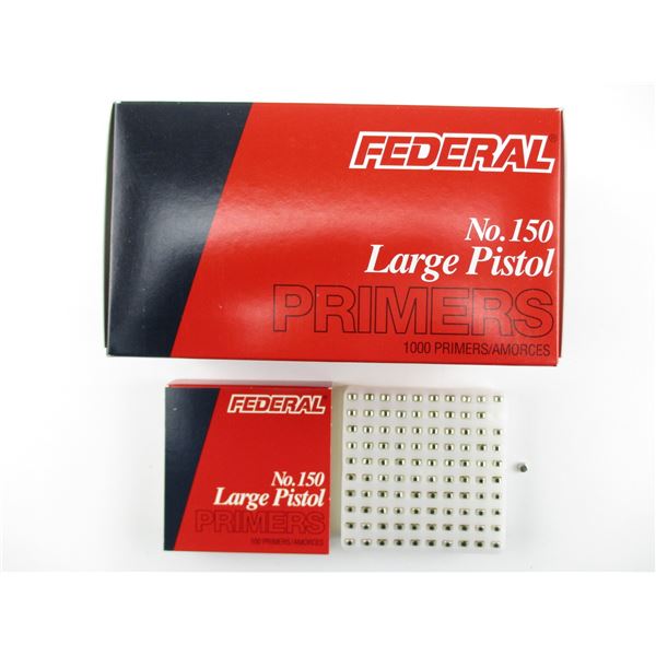 FEDERAL LARGE PISTOL PRIMERS
