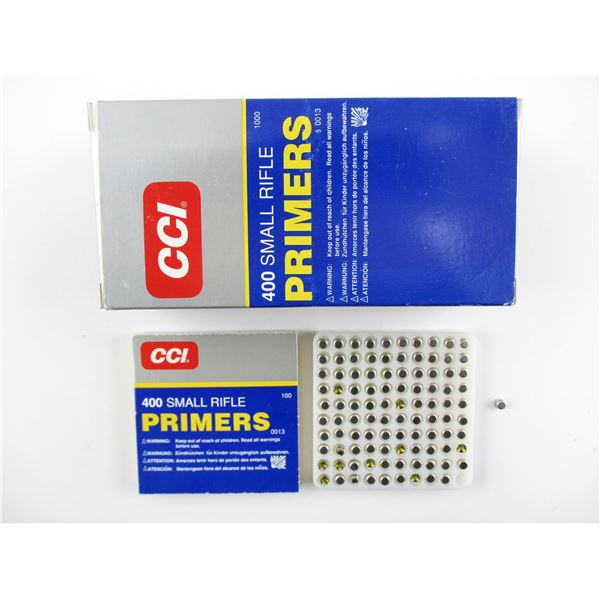 CCI SMALL RIFLE PRIMERS