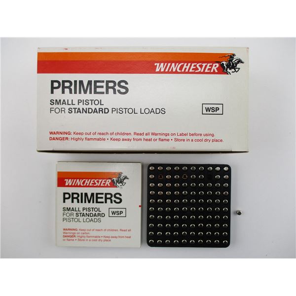 WINCHESTER SMALL PISTOL PRIMERS