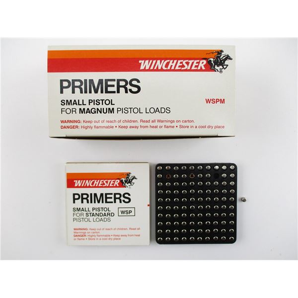 WINCHESTER SMALL PISTOL PRIMERS
