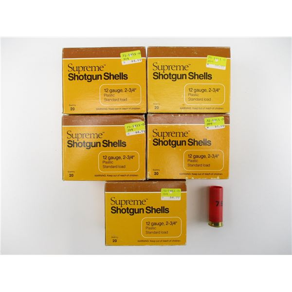SUPREME 12 GA SHOTSHELLS