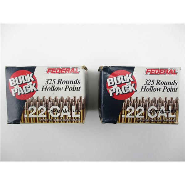 FEDERAL .22 CAL AMMO