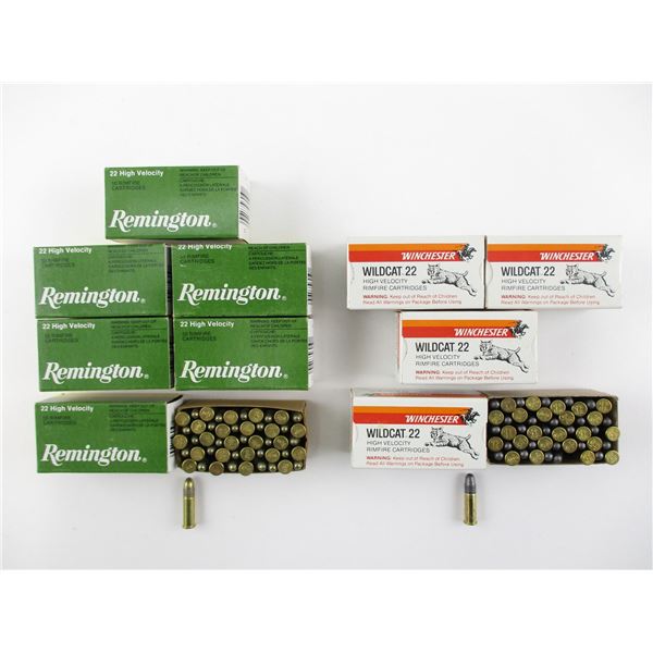 ASSORTED .22 LR AMMO