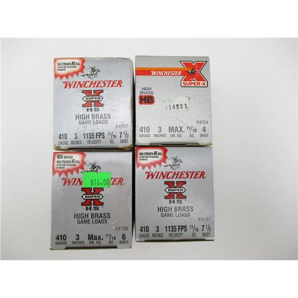 ASSORTED .410 GA SHOTSHELLS