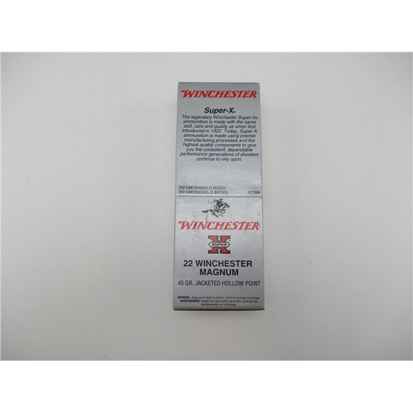WINCHESTER SUPER-X .22 WIN MAG AMMO