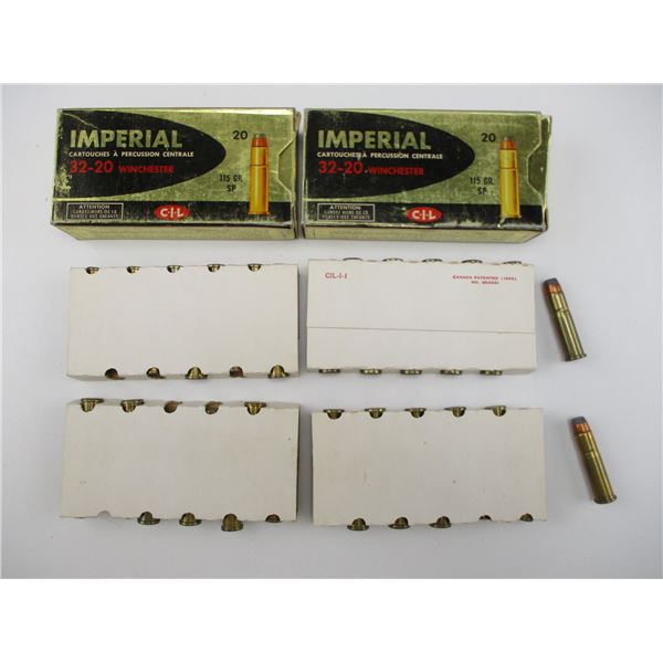 IMPERIAL 32-20 WIN AMMO