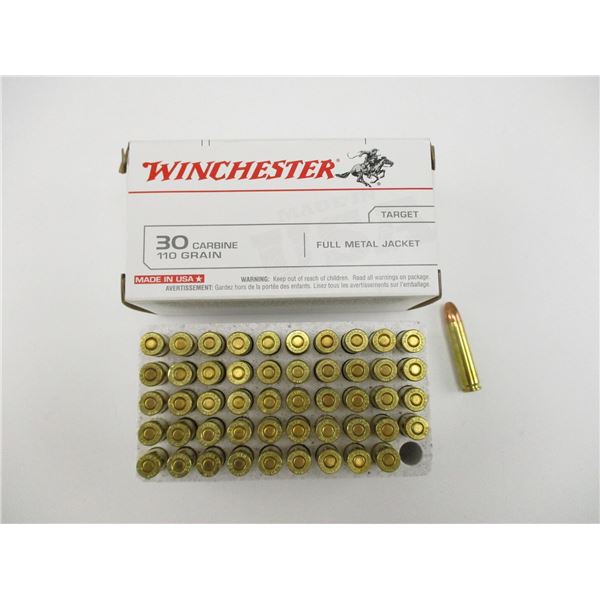 WINCHESTER .30 CARBINE AMMO