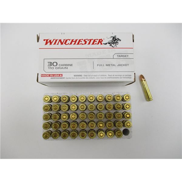 WINCHESTER .30 CARBINE AMMO