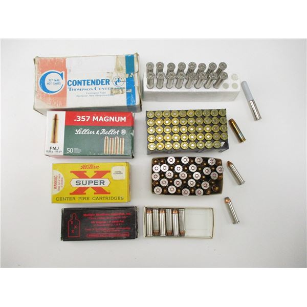 ASSORTED .357 MAG AMMO