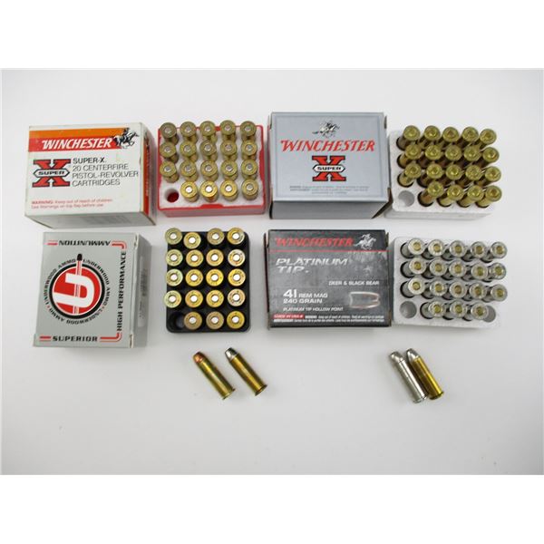 ASSORTED .41 REM MAG AMMO