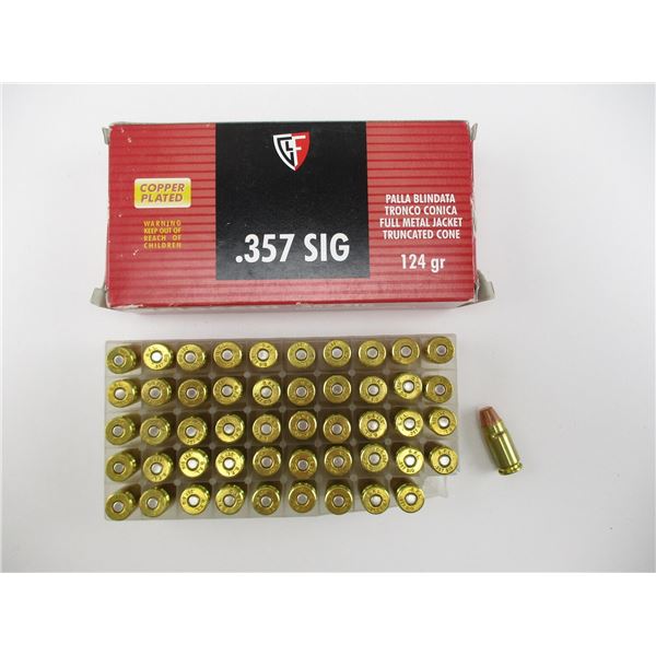 FIOCCHI .357 SIG AMMO