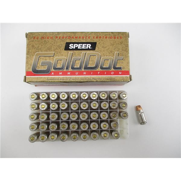 SPEER GOLD DOT .357 SIG AMMO