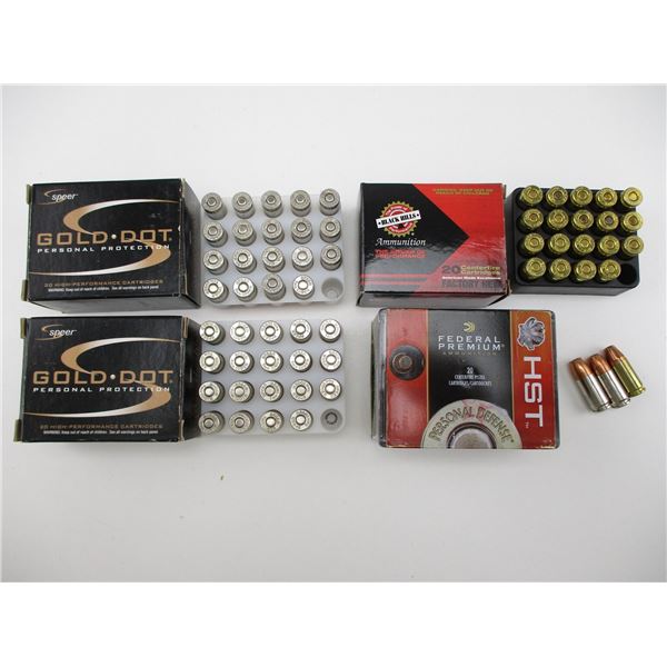 ASSORTED 9MM LUGER AMMO