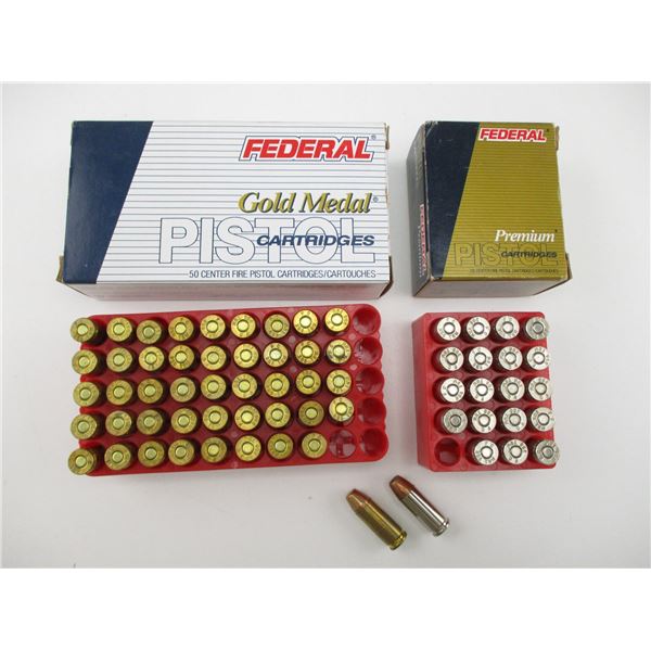 ASSORTED FEDERAL .356 TSW AMMO