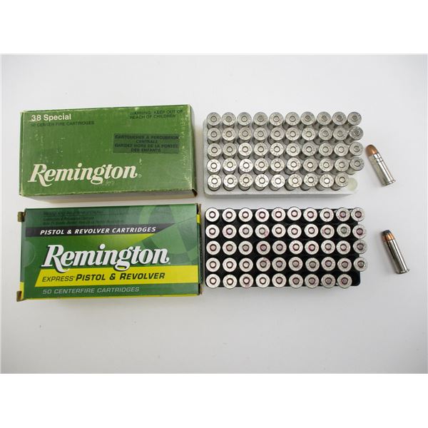 REMINGTON .38 SPECIAL AMMO