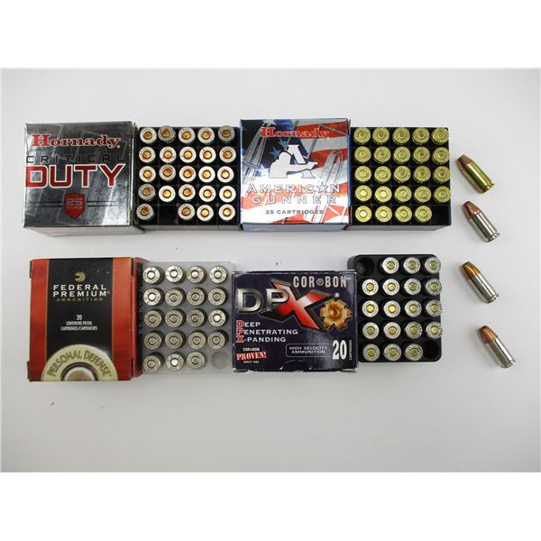 ASSORTED 9MM LUGER AMMO