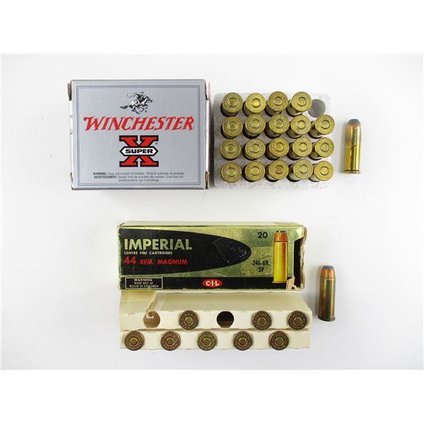 ASSORTED .44 REM MAG AMMO