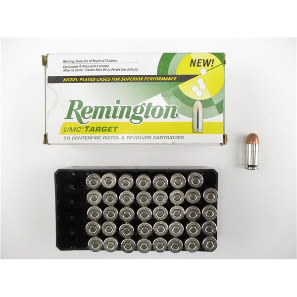 REMINGTON UMC TARGET .45 AUTO AMMO
