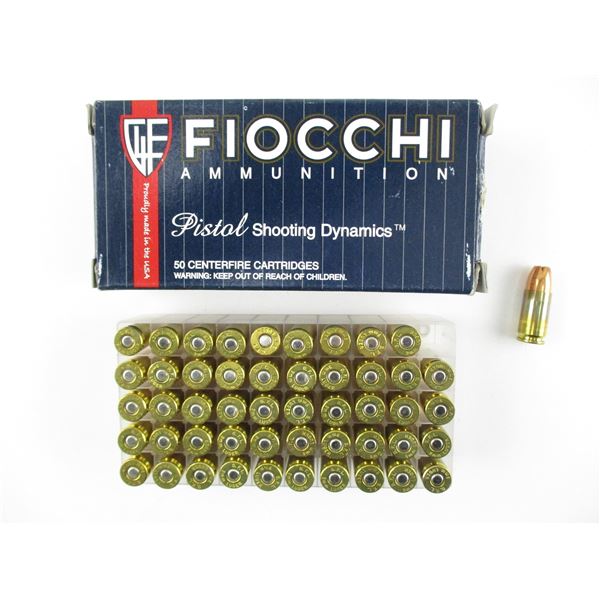 FIOCCHI 9MM LUGER AMMO