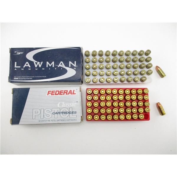 ASSORTED 9MM LUGER AMMO