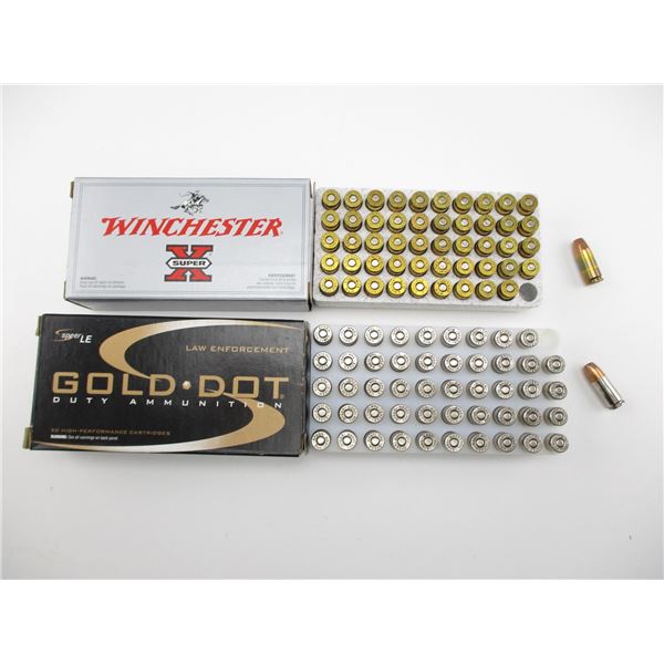 ASSORTED 9MM LUGER AMMO