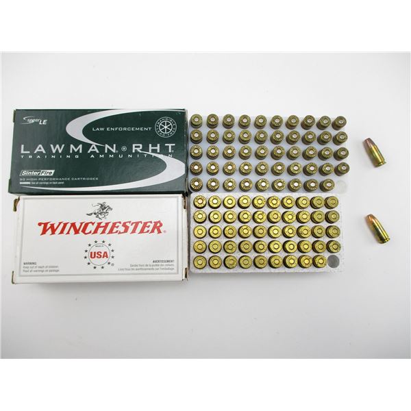 ASSORTED 9MM LUGER AMMO