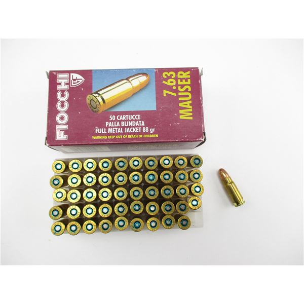 FIOCCHI 7.63 MAUSER AMMO