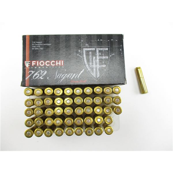 FIOCCHI 7.62 NAGANT AMMO