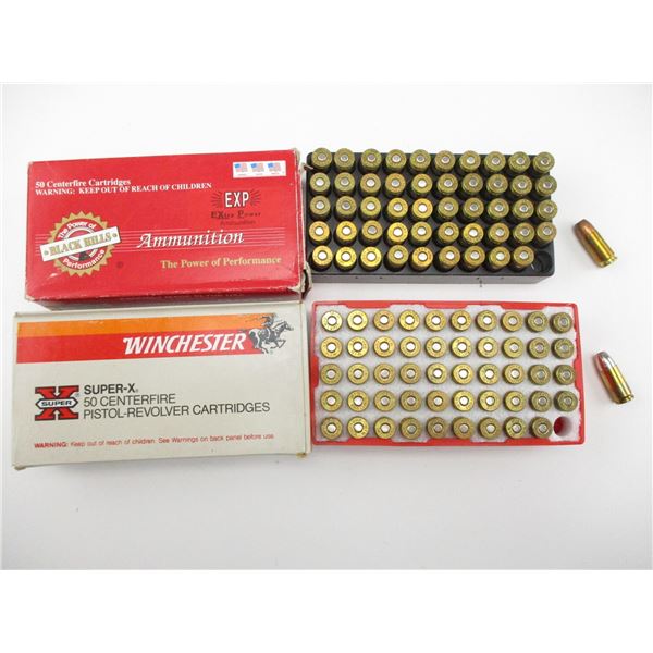 ASSORTED 9MM LUGER AMMO