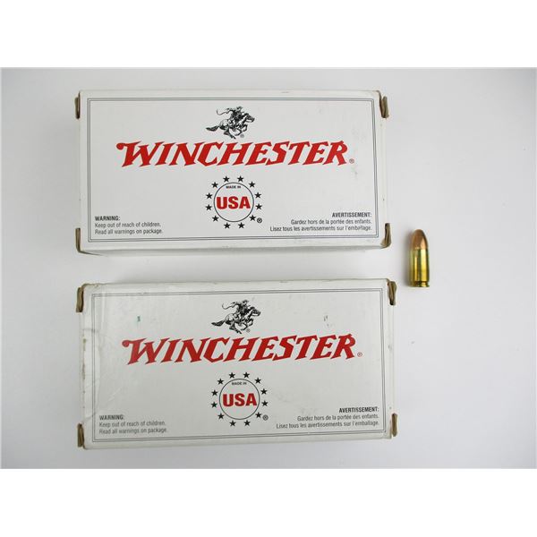 WINCHESTER .9MM LUGER AMMO
