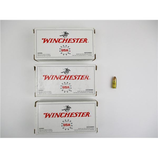 WINCHESTER .9MM LUGER AMMO