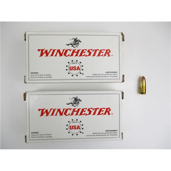WINCHESTER .9MM LUGER AMMO