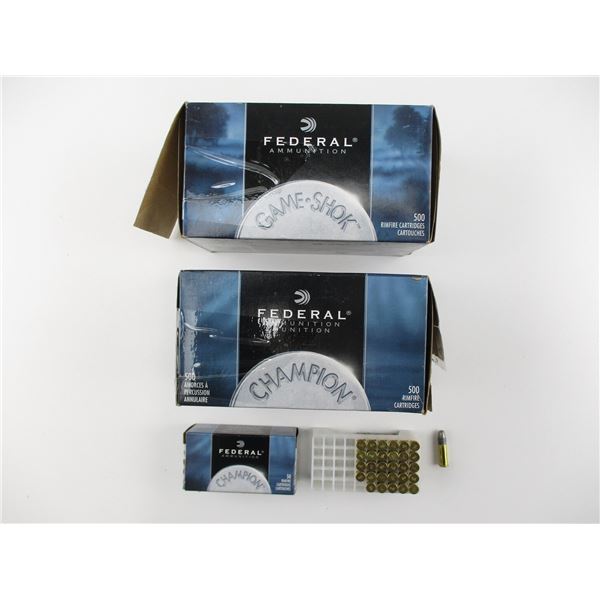 FEDERAL .22 LR AMMO