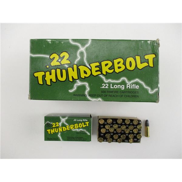 REMINGTON THUNDERBOLT .22 LR AMMO