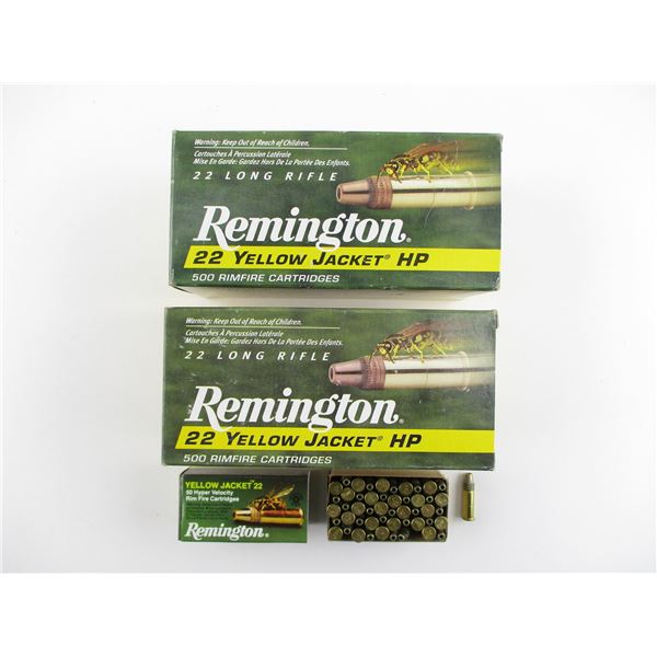 REMINGTON YELLOW JACKET .22 LR AMMO