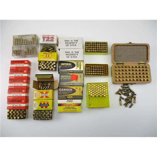 ASSORTED .22 AMMO LOT