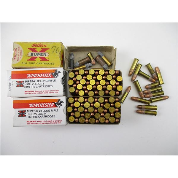 ASSORTED .22 AMMO