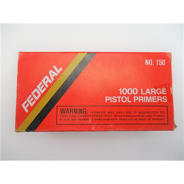 FEDERAL LARGE PISTOL PRIMERS
