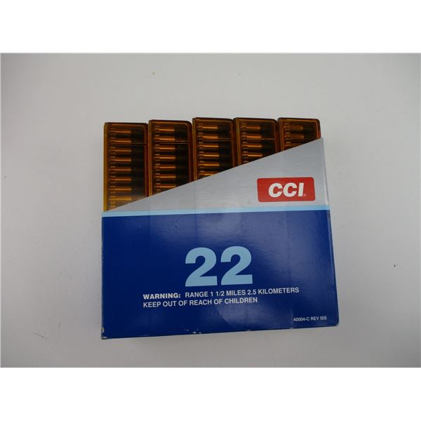 CCI .22 LR AMMO