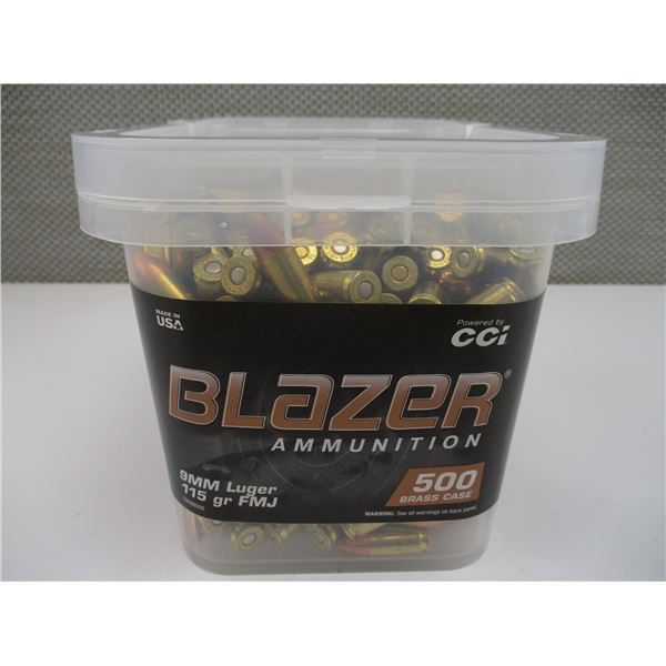 BLAZER AMMUNITION 9MM LUGER AMMO