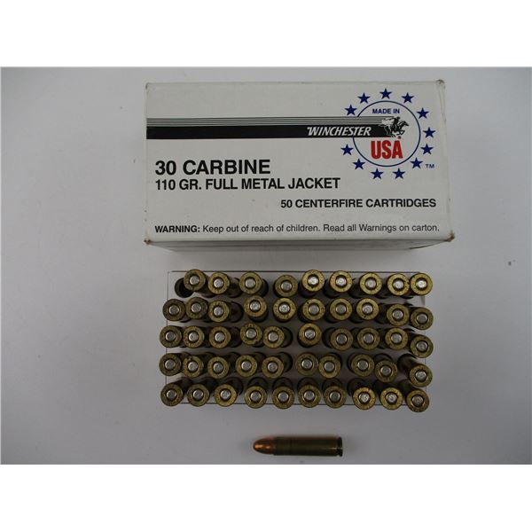 WINCHESTER .30 CARBINE AMMO