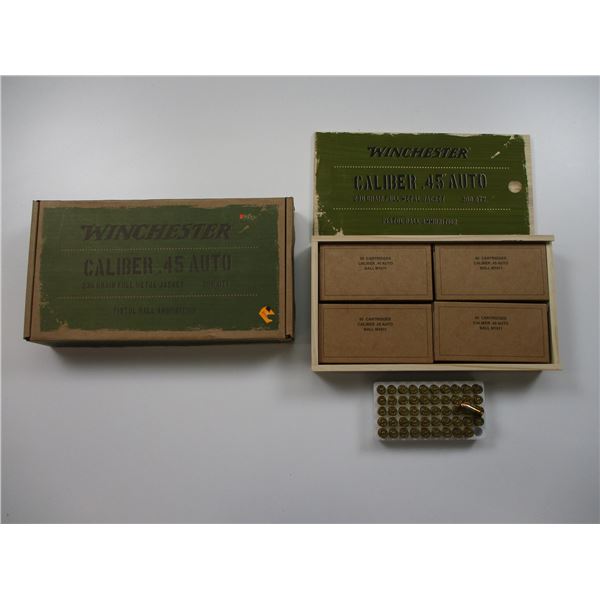 WINCHESTER .45 AUTO AMMO